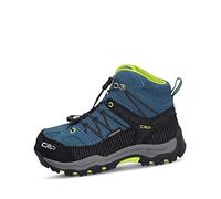 CMP Unisexe Enfants Rigel Mi de Trekking Chaussures WP Trekking,Bleu
