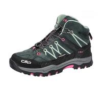 CMP Unisexe Enfants Rigel Mi Randonnée Chaussures Wptrekking-Schuhe | Clima Protect, rockene Füße, atmungsaktiv, griffige Sohle, schnelles Schnüren, stabiler Knöchelhalt, Lederschuhe, Outdoor