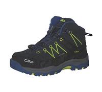 CMP Unisexe Enfants Rigel Mi Randonnée Chaussures Wptrekking-Schuhe | Clima Protect, rockene Füße, atmungsaktiv, griffige Sohle, schnelles Schnüren, stabiler Knöchelhalt, Lederschuhe, Outdoor