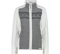 Polaire zippÃ©e femme CMP Arctic Oeko-TexÂ® Blanc S