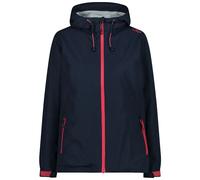 CMP Campagnolo – Veste imperméable femme à capuche fixe Noir/Bleu S