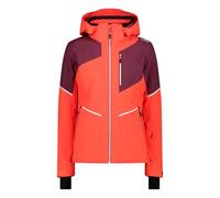 CMP - Veste à capuche zippée pour femme, Coquelicot, XL