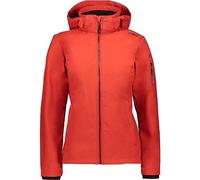CMP - Veste à capuche zippée pour femme, Ferrari-Noir, XXS