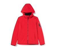 CMP - Veste à capuche zippée pour femme, Ferrari-Noir, XXXXL