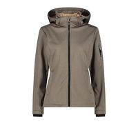 CMP - Veste à capuche zippée pour femme, Mel-Sésame Noir, XXXXL