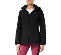 CMP - Veste à capuche zippée pour femme, Noir, L
