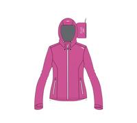 CMP Veste De Pluie Anti-déchirure Pour Femmes À Capuche Fixe Veste De Pluie Femme