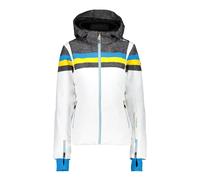 CMP Veste de Ski de Snowboard Femme Veste Zip Hood Blanc Veste