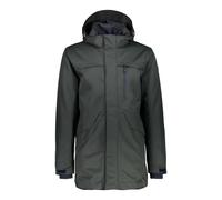 Cmp Veste D'Extérieur Parka Man Parka Zip Capuche Gris Coupe-Vent Imperméable