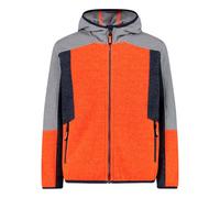 CMP Veste en polaire en tricot Tech avec capuche fixe veste unisexe - Enfants et adolescents