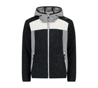 CMP Veste en polaire pour fille en tricot Tech avec capuche fixe veste unisexe - Enfants et adolescents