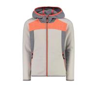CMP Veste en polaire pour fille en tricot Tech avec capuche fixe veste unisexe - Enfants et adolescents