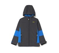 CMP - Veste enfant à capuche fixe, Anthracite-Royal, 128