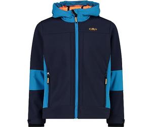 CMP - Veste enfant à capuche fixe, B.Bleu-Danube, 128