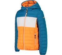 CMP - Veste enfant à capuche fixe, Flamme-récif, 164