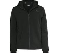 CMP Campagnolo Veste softshell enfant Fix Hood – capuche fixe – Noir 152