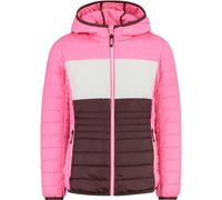 CMP - Veste enfant à capuche fixe, Prune-Rose Fluo, 116