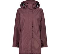 CMP - Veste femme à capuche avec boutons pression, Prune, M