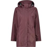 CMP - Veste femme à capuche avec boutons pression, Prune, S