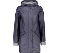 CMP - Veste femme à capuche fixe, Noir Bleu, M