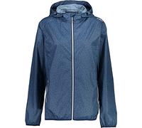 CMP - Veste femme avec capuche anti-pluie, Bleu, S