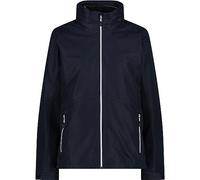 CMP - Veste Femme Inn.Jacket à Capuche Zippée Amovible, Noir Bleu, S