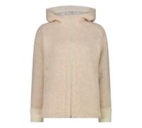 CMP - Veste femme Wooltech à capuche fixe, Vanille Mel., 44