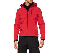 CMP - Veste homme avec capuche et zip, Ferrari-Noir, 46