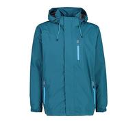 CMP - Veste homme avec zip et capuche respirante, Lac profond, 52