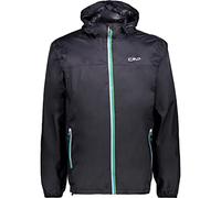 Veste imperméable CMP Fix Hood Rain noir - Veste fine - M