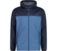 CMP - Veste imperméable à capuche pour hommes, Bleu poussiéreux, 50
