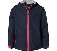 CMP - Veste Kid G à capuche fixe, Noir Bleu, 164