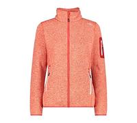 CMP - Veste Knit-Tech femme, Campari-Blanc, XXL