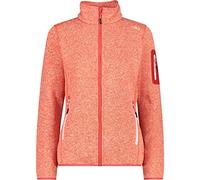 CMP - Veste Knit-Tech femme, Campari-Blanc, XXL