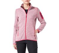 CMP - Veste Knit-Tech femme, Fuchsia-Blanc, M