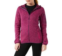 CMP - Veste Knit-Tech pour femme avec capuche fixe, Fuchsia-Amarante, XXS