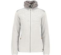 CMP Veste Polaire Femme JACKET Blanc Coupe Mi-Longue Taille 46