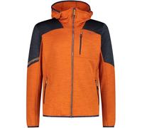 CMP - Veste polaire Grid Tech pour homme avec capuche fixe, Jaffa Mel., 50