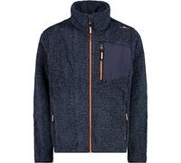 CMP - Veste polaire Highloft chinée enfant, B.Blue Mel.-Flamingo Fluo, 110