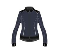 CMP - Veste pour femme avec capuche fixe en softshell couplé, anthracite, 42