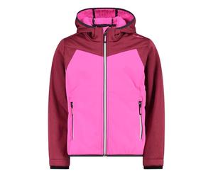 CMP Veste Pour Fille À Capuche Fixe En Softshell Couplé Veste Unisexe - Enfants et adolescents