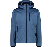 Cmp Zip Hood 3a01787n-m Softshell Jacket Bleu L Homme