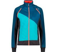 CMP Campagnolo Veste softshell hybride femme 30A2276 manches amovibles Bleu