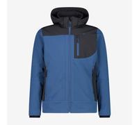 CMP Veste Softshell Homme C / à Capuche Détachable - 15NS (Bluestone / , Ein