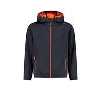 CMP - Veste softshell légère pour enfants avec capuche fixe, Anthracite, 140