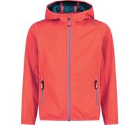 CMP - Veste softshell légère pour enfants avec capuche fixe, Campari, 152
