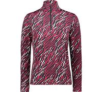 CMP Veste Stretch en Polaire pour Femme Motif zèbre XXS Magenta-Nero