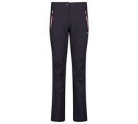 CMP - Woman Long Pant - Pantalon softshell femme Antracite / Rose - XL