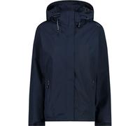 CMP - Woman Rain Jacket Zip Hood With Ventilation - Veste imperméable femme Black Blue - M