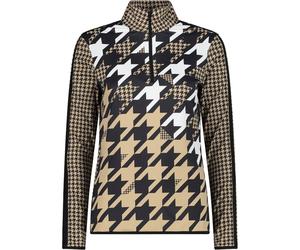 CMP Woman Sweat - Femme - Noir / Marron / Blanc - taille XS- modèle 2024